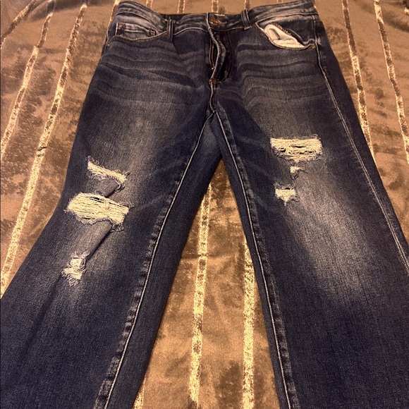 Distressed High Rise Risen Jeans - Picture 4 of 7